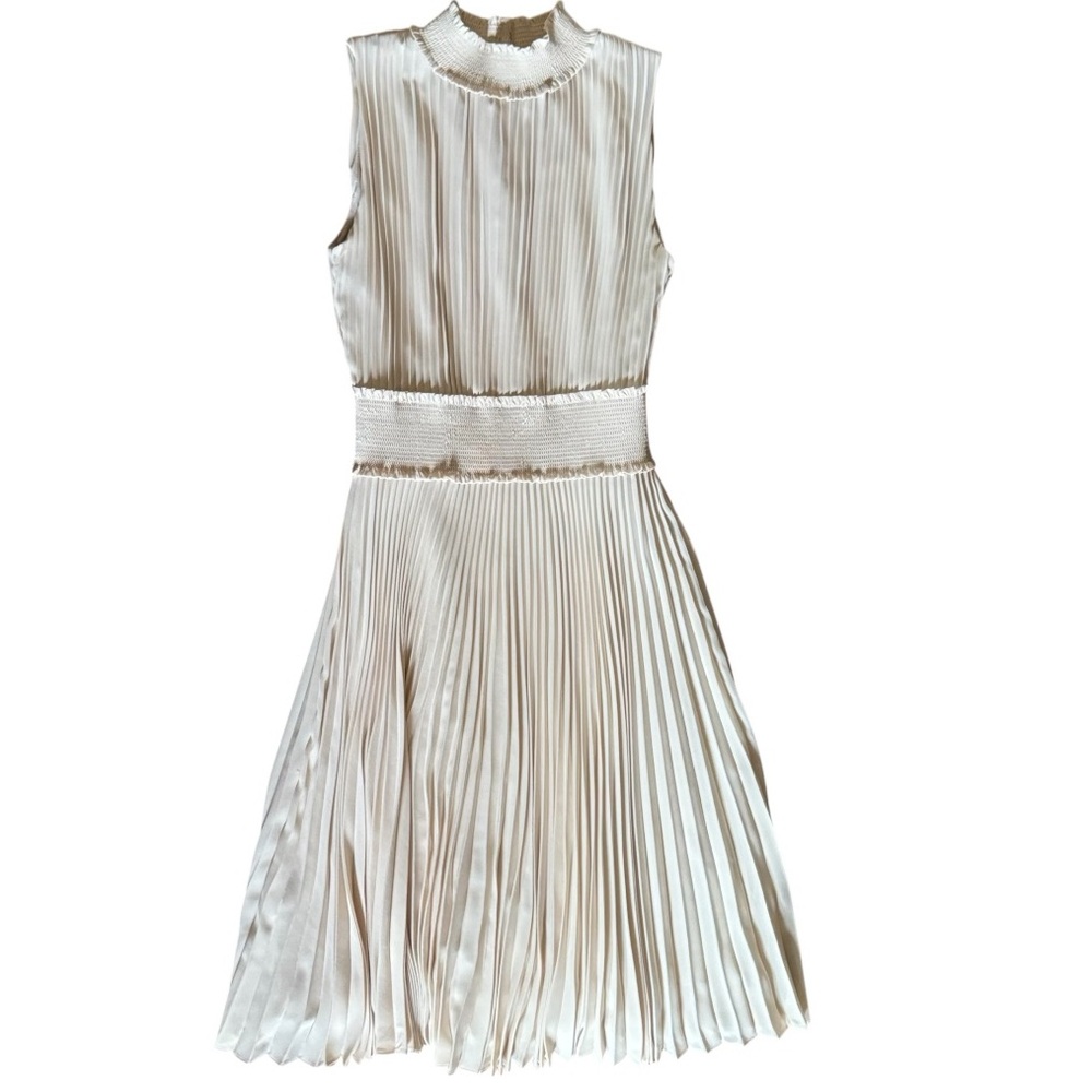 Nanette Lepore Pleated Midi Dress – Women’s Size 8